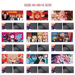 chainsaw man anime Mouse pad 90*40cm