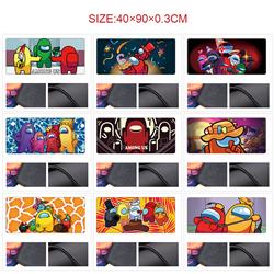 Among Us anime Mouse pad 90*40cm