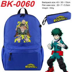 My Hero Academia anime backpack+pencil bag