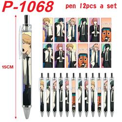 chainsaw man anime pen 12 pcs a set