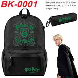 Harry Potter anime backpack+pencil bag