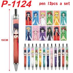 Sailor Moon Crystal anime pen 12 pcs a set