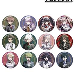 Danganronpa anime pin 12pcs a set