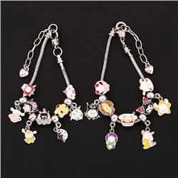 Kuromi anime bracelet