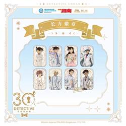 Detective Conan anime pin 8pcs a set