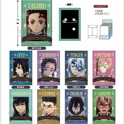 Demon slayer kimets anime pin 9pcs a set