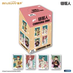 chainsaw man anime card 10 pcs a set