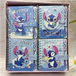 stitch anime notebook 24pcs a set