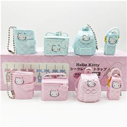 hello kitty anime keychain 4cm 8pcs a set