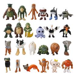 tungtungsahur anime figure set 3.5-5.5cm 24pcs a set