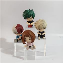 My Hero Academia anime figure 6cm 4pcs a set