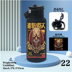 Attack on Titan anime vacuum cup