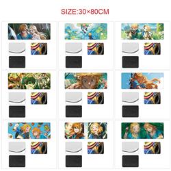 The Legend of Zelda anime Mouse pad 30*80cm