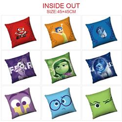 Inside out anime cushion 45*45cm