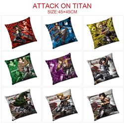Attack on Titan anime cushion 45*45cm