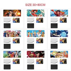 One Piece anime Mouse pad 30*80cm