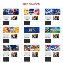 Sonic anime Mouse pad 30*80cm