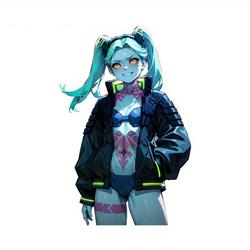 cyberpunk edgerunners anime car sticker 13cm