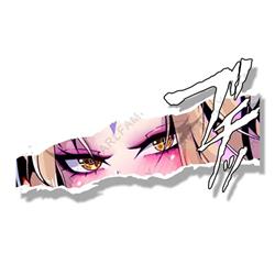 Naruto anime car sticker 13cm
