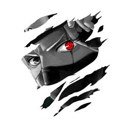 Naruto anime car sticker 13cm