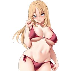 anime car sticker 13cm