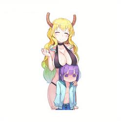 anime car sticker 13cm
