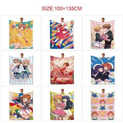 card captor sakura anime Blanket 100*135cm