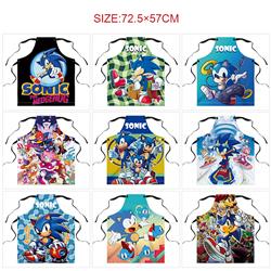Sonic anime apron