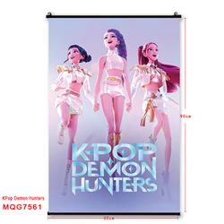 Kpop demon hunters anime wallscroll 60*90cm