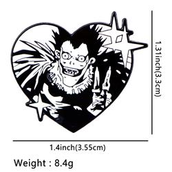Death Note anime pin