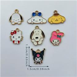 Kuromi anime pendant 10pcs a set