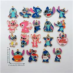 stitch anime pendant 10pcs a set