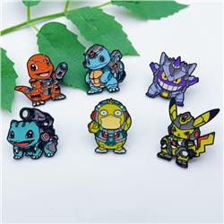 Pokemon anime pin 10pcs a set