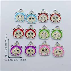 Labubu anime pendant 10pcs a set
