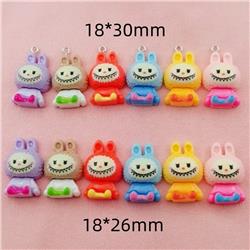 Labubu anime pendant 10pcs a set