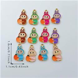 Labubu anime pendant 10pcs a set