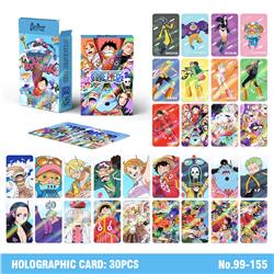One Piece anime lomo cards 30pcs a set