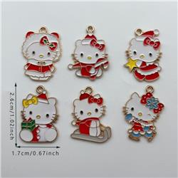 hello kitty anime pendant 10pcs a set