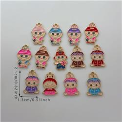 Labubu anime pendant 10pcs a set
