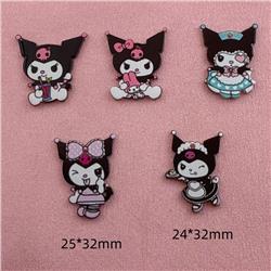 Kuromi anime pendant 10pcs a set