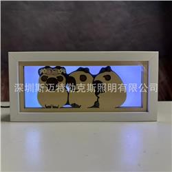 Capybara anime light lamp RGB remote control