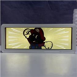 Super Mario anime light lamp 16 color remote control