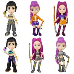Kpop demon hunters anime figure10.5cm 6pcs a set