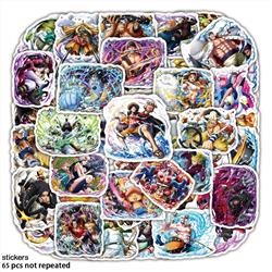 One Piece anime stickers 65pcs a set