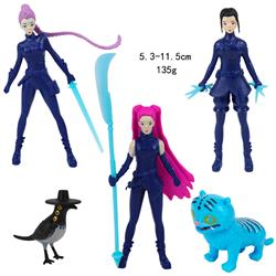 Kpop demon hunters anime figure 5.3-11.5cm 5pcs a set