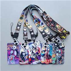The Nightmare Before Christmas anime lanyard phonestrap7*11cm price for 10 pcs