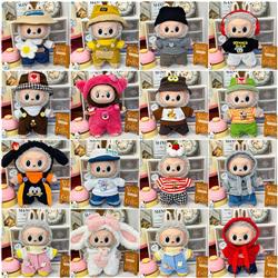 Labubu anime 17cm doll change clothes (only clothes)