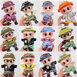 Labubu anime 17cm doll change clothes (only clothes)