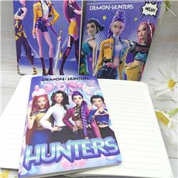 Kpop demon hunters anime notebook 10 pcs a set