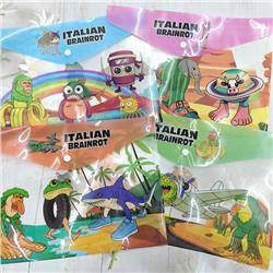 tungtungsahur anime A4 file bag 12 pcs a set